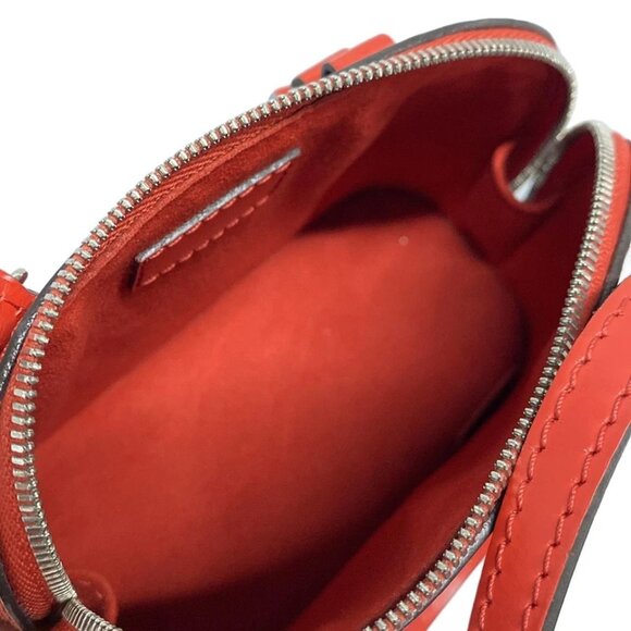 LOUIS VUITTON Nano Alma Coquelicot Epi Shoulder Bag 910-080925 - Picture 11 of 14